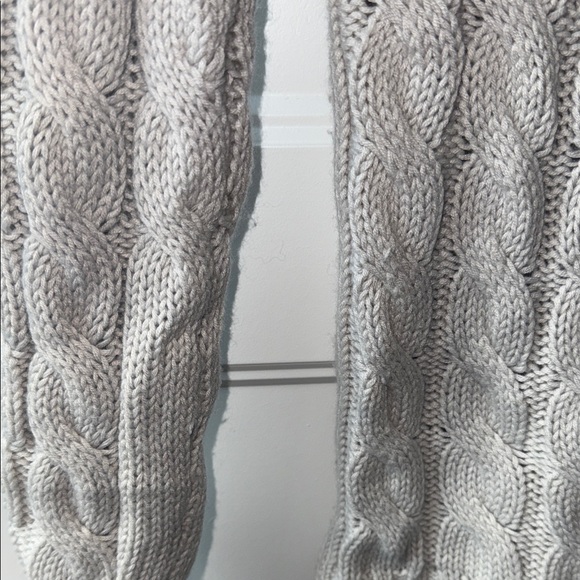 Banana Republic Cable Knit Turtleneck Sweater - Gray - Picture 6 of 8